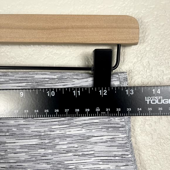 Lululemon Wunder Under Hi Rise 7/8 Tight Ice Gray Alpine White Heather Size 6 - Picture 12 of 13